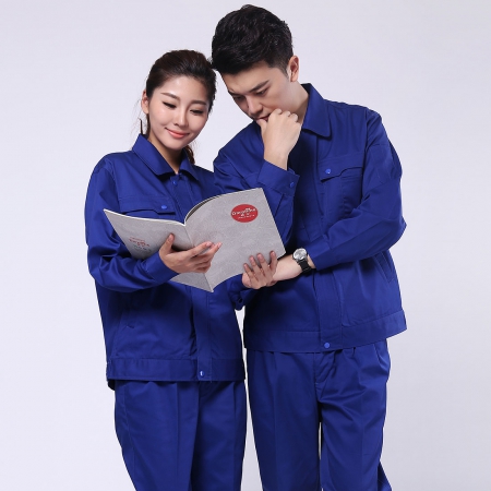 純棉廠服定做，純棉工作服款式
