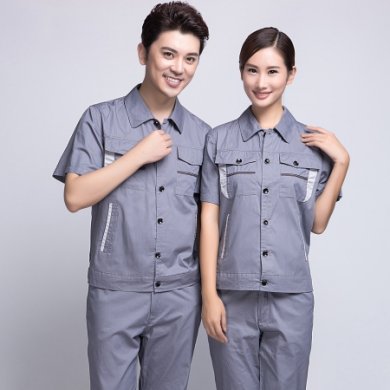 夏季員工工作服，員工夏季工服定做