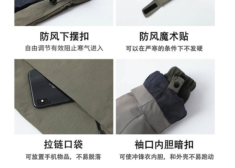 沖鋒衣細節(jié)